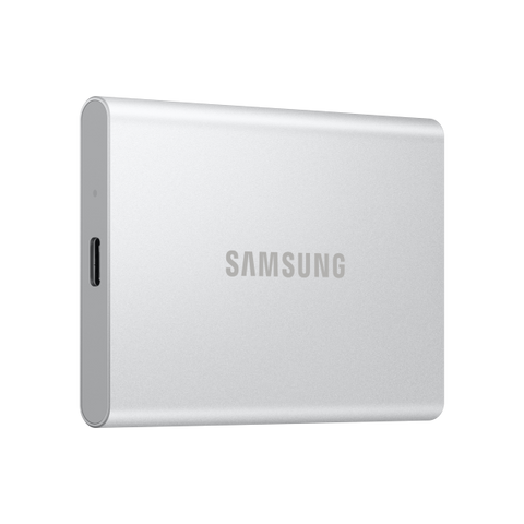 Samsung Portable SSD T7 Resurrected  Externe SSD 1TB USB 3.2 Gen2 silber (MU-PD1T0G/WW)