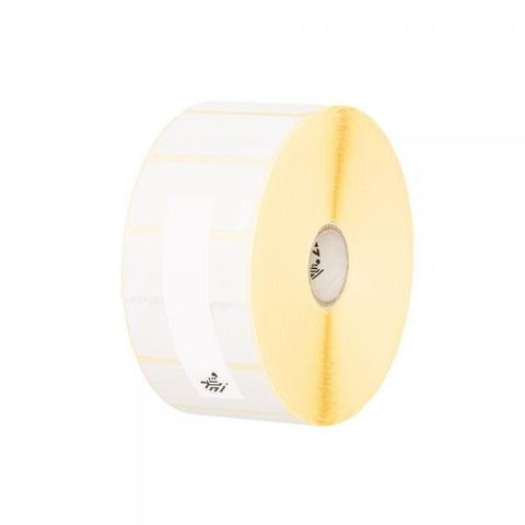ZEBRA Z-SELECT 2000T ETICHETTE IN CARTA ADESIVE 102 x 38mm ANIMA 25mm BIANCO CONF 12 Pz.