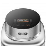Cosori Iconic Single Heiluftfritteuse 6,2 l Edelstahl 1725 W CAF-SE601S-CEU