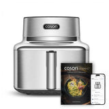 Cosori Iconic Single Heiluftfritteuse 6,2 l Edelstahl 1725 W CAF-SE601S-CEU