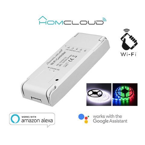 Homcloud Controller Strisce LED Wi-Fi 12-24V RGB + white