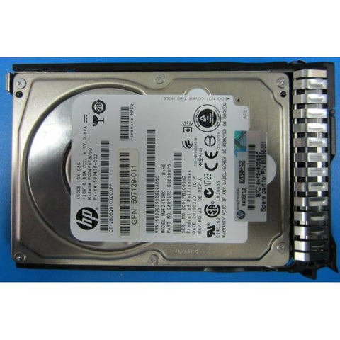 Hewlett Packard Enterprise 450GB hot-plug dual-port SAS HDD 2.5"