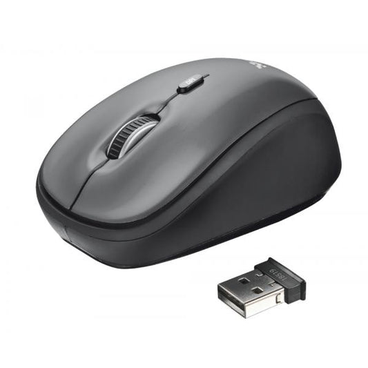 TRUST YVI MINI MOUSE WIRELESS 2.4 GHz 1.600 DPI GRIGIO