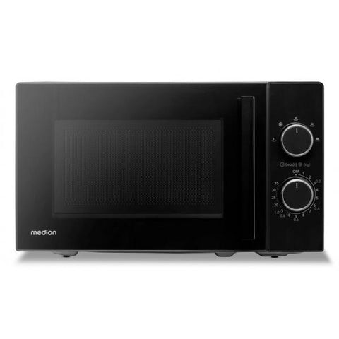 Medion MD 12011 Mikrowelle schwarz 20l, 800W, 5 Leistungsstufen (50076270)