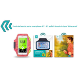 Devia Fascia da braccio porta smartphone 4.7 - 6.5 pollici Arancio