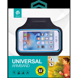 Devia iSport Fascia Supporto Smartphone max 4.7'' Waterproof Nera