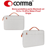 Comma Borsa protettiva Macbook air 13,3 e 13,3Pro Water-Proof Grig