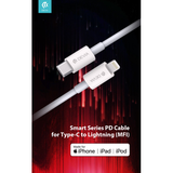 Devia Cavo carica e dati 1,5 m 3A Certific. MFI Tipo-C a Lightning