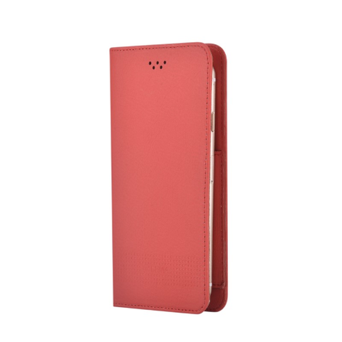 Devia Custodia a Libro Universale per Smartphone 5.5 Pollici Rossa