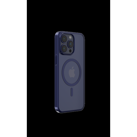 Devia Cover Magnetica Glimmer con Apple Magsafe iPhone 15 Plus Blu