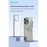 Devia Cover Magnetica Glimmer Apple Magsafe iPhone 15 Pro Max Silv