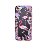 Devia Cover Luxy Fenicottero Con Disegno Rilievo per iPhone 7 & 8