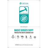 Devia Pellicole 12x18 Anti Shock e Impronte Opaca Basic Soft 50 pz