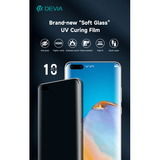 Devia Pellicole Privacy 0,3mm UV Durezza 6H Ideale schermi Curvi scatola da 10 pezzi