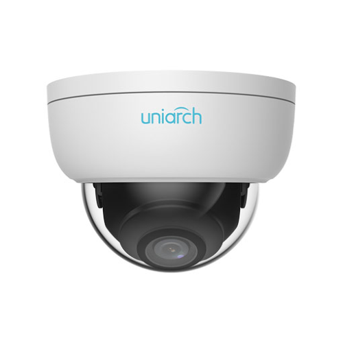 2MP Uniarch Minidome IPCamera, Ottica 2.8mm, Ik10
