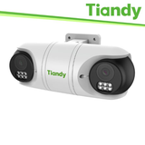 Telecámara Tiandy de doble torreta Spark 2MP 2.8mm, PoE, 0.02Lux, IP67 - TC-C32RN