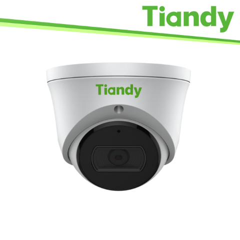 Telecámara Tiandy Turret Lite 4MP 2.8mm Starlight, PoE, Blanca, IP66 - TC-C34XS