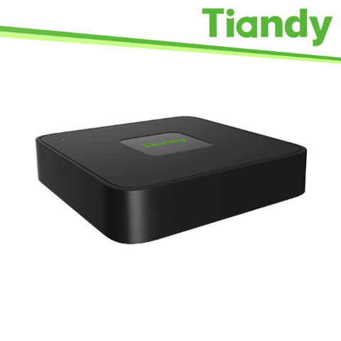 Tiandy NVR 5 canales, 4 puertas PoE, 60/40Mbps, registro. fino a 5MP - TC-R3105