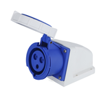 Propart Presa a muro Indust. CEE 16A-6h 2P+T 220-250V IP67