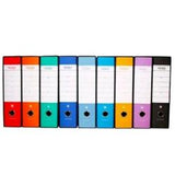 BREFIOCART NEW COLOR REGISTRATORE FORMATO PROTOCOLLO 285X350X80 mm NERO CONF 12 Pz.