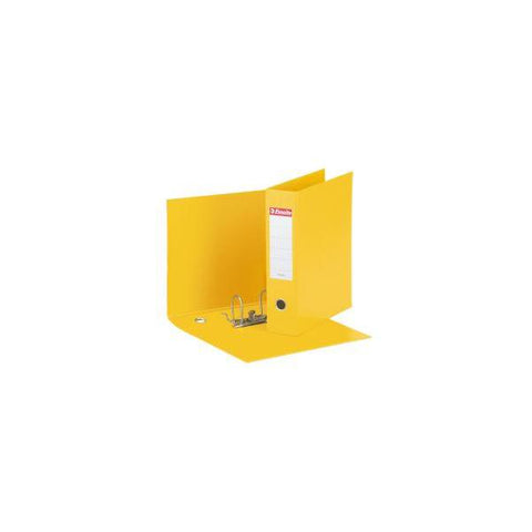 ESSELTE EUROFILE G55 REGISTRATORE FORMATO PROTOCOLLO 230X330X80 mm COL. GIALLO CONF 6 Pz.