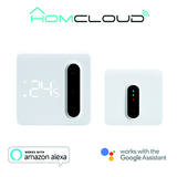 Cronotermostato digitale Smart Homcloud Wi-Fi + ricevitor RF