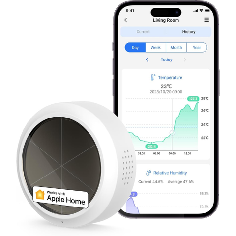 Meross Sensore Temperatura&Umidit Smart RF - Apple HomeKit