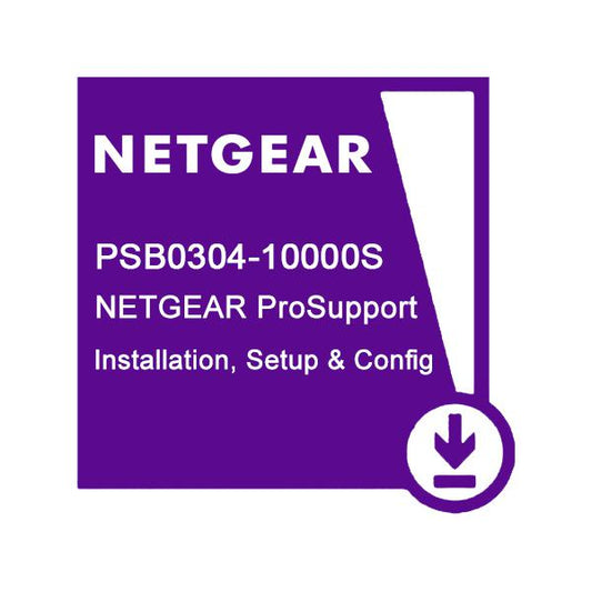 NETGEAR PSB0304 1 licenza/e (PROF SETUP AND CONFIG [REMOTE],Professionelles Installations Setup und Konfiguration [Remote]. Fernzugriff Service fr ReadyNAS, ReadyDATA, Managed Switches[Only], W