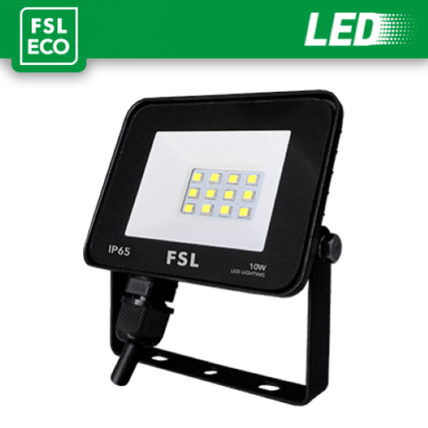 Luce Naturale - 4000K Proiettore per esterni Nero 10W - IP65 120 4000K