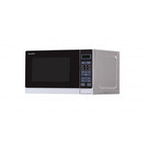 Sharp Home Appliances R-242INW forno a microonde 20 L 800 W Metallico, Argento