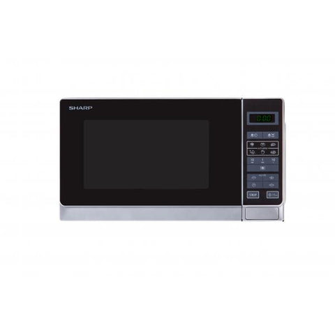 Sharp Home Appliances R-242INW forno a microonde 20 L 800 W Metallico, Argento