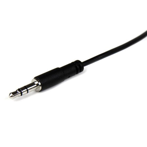 STARTECH CAVO AUDIO PROLUNGA 1 X M JACK 3.5 1 X F JACK 3.5 MM 1 M NERO