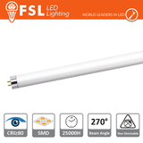 T5 LED Tubo Vetro - 12W 1000LM 4000K G5 PF0.5 Size:870x21mm