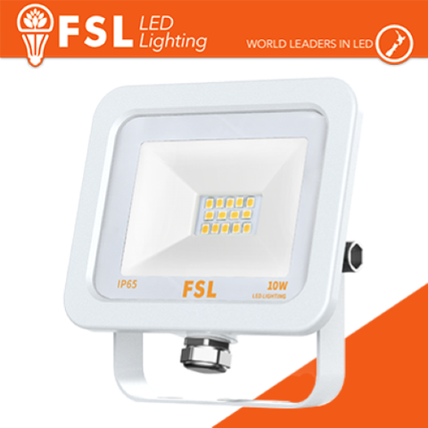 Luce Fredda - 6500K Proiettore per esterni Bianco 10W - IP65 115 6500K
