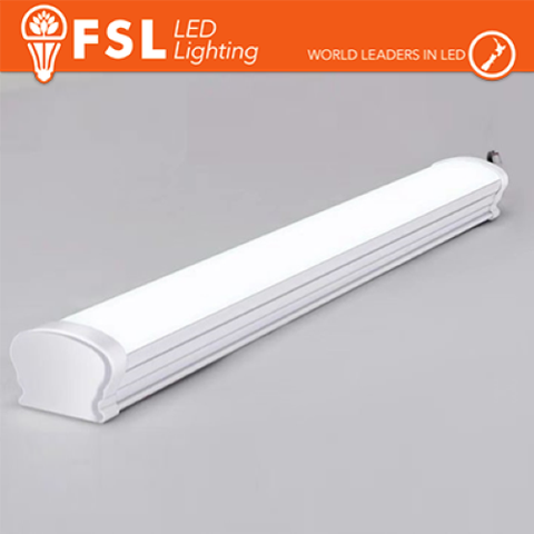 Bianco Barra Plafoniera LED IP65 - luz natural 4000K, 45w, 150cm