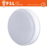 Luce Calda - 3000K Plafoniera LED ROTONDA BIANCA 15W 3000K 180*55 IP54