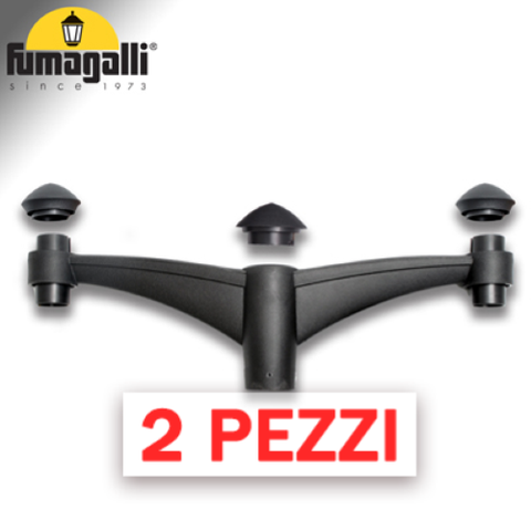 2x MIDIPILAR SYSTEM 2L NERO