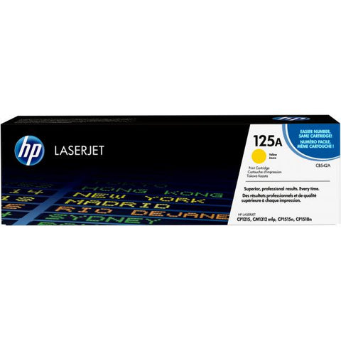 HP CB542A TONER GIALLO PER STAMPANTI LASERJET 1.400PG