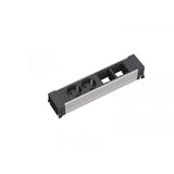 Bachmann 909.003 prolunghe e multiple 2 presa(e) AC Nero, Argento