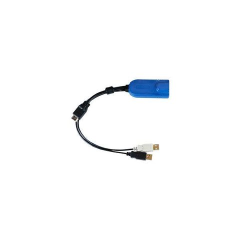 Raritan Digital HDMI, USB CIM cavo per tastiera, video e mouse 0,3 m Multicolore, Nero