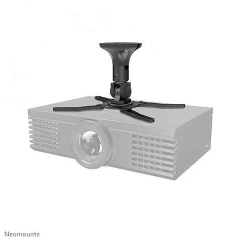 NEWSTAR BEAMER-C50 SUPPORTO DA SOFFITTO UNIVERSALE PER VIDEOPROIETTORE PESO MAX 10KG NERO GARANZIA ITALIA (BEAMER-C50)
