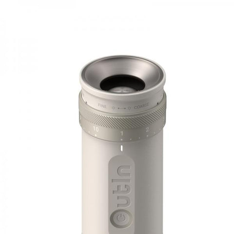 OutIn OTCG-01-SW, M?hle mit Mahlwerk, 25 g, Edelstahl, Wei?, sandstone white, Aluminium, Kunststoff, Silikon