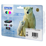 EPSON MULTIPACK 26 CARTUCCE NERO+CIANO+MAGENTA+GIALLO