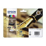EPSON MULTIPACK 16 CARTUCCE NERO + MULTICOLOR