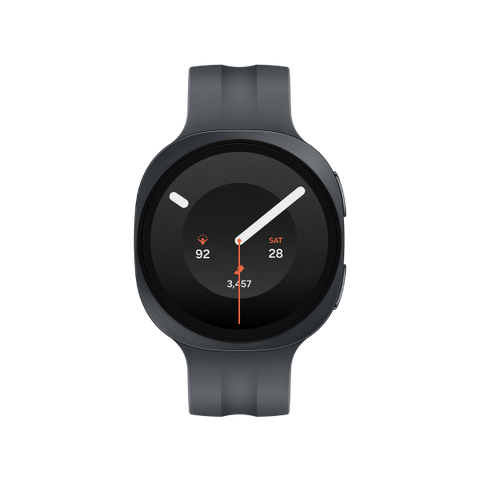 Samsung Galaxy Watch9 - 40 mm - Carbon-Schwarz - intelligente Uhr mit Sportband - schwarz - Bandgr??e: S/M - Anzeige 3.4 cm (1.3")