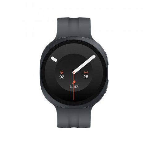 Samsung Galaxy Watch9 - 44 mm - Carbon-Schwarz - intelligente Uhr mit Sportband - schwarz - Bandgr??e: M/L - Anzeige 3.73 cm (1.47")
