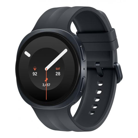 Samsung Galaxy Watch9 - 44 mm - Carbon-Schwarz - intelligente Uhr mit Sportband - schwarz - Bandgr??e: M/L - Anzeige 3.73 cm (1.47")