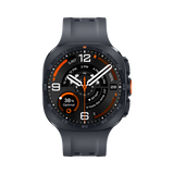 Samsung Galaxy Watch Ultra2 - 47 mm - titanfarben grau - intelligente Uhr mit Marineband - schwarz - Bandgr??e: M/L - Anzeige 3.85 cm (1.52")