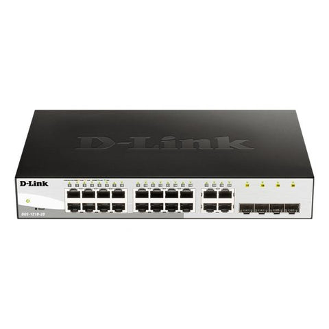 D-Link DGS-1210-20 switch di rete Gestito L2 1U Nero