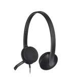 CUFFIA CON MICROFONO USB H340 HEADSET